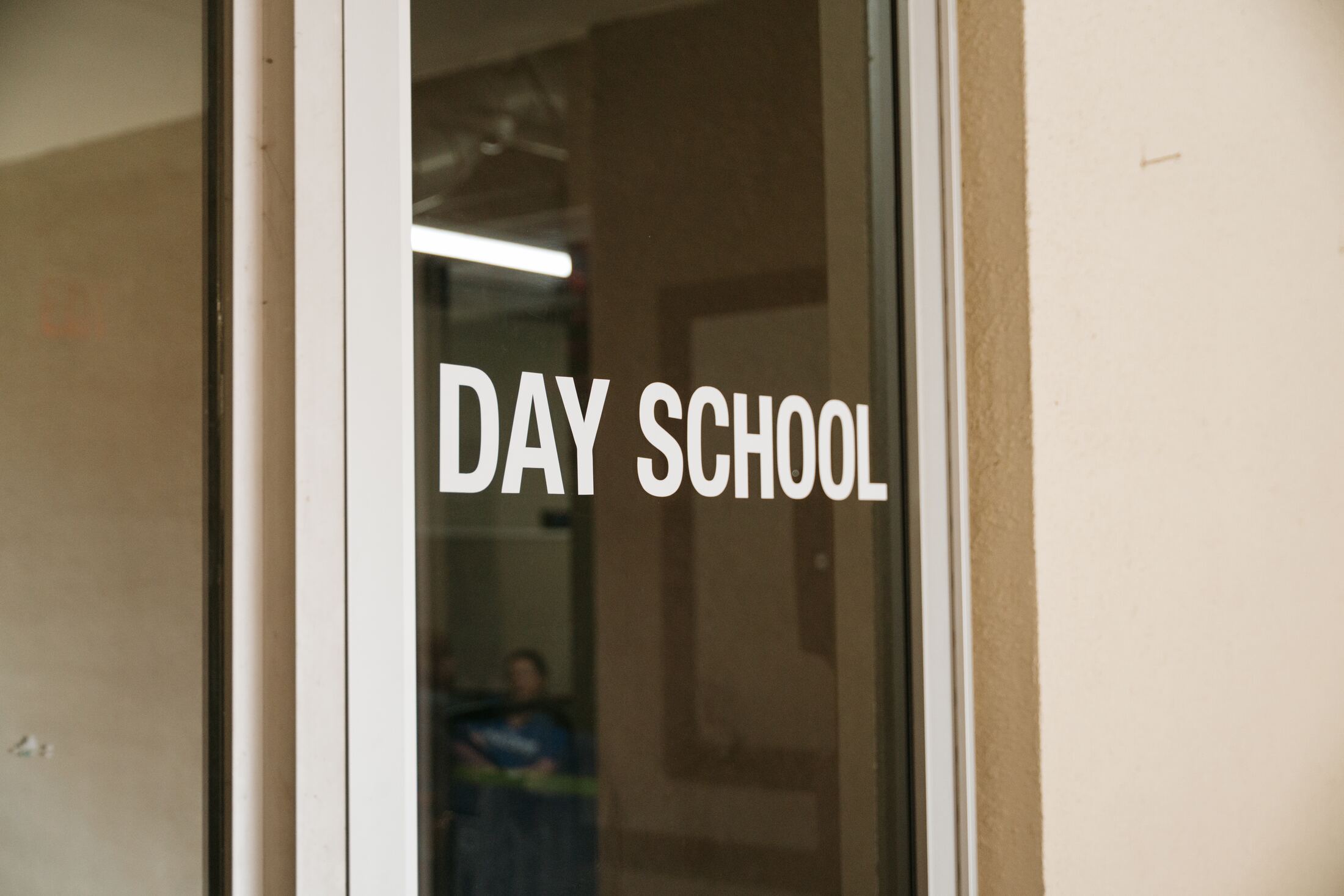 Day School entrance signage at What a Great Dog! Training Center