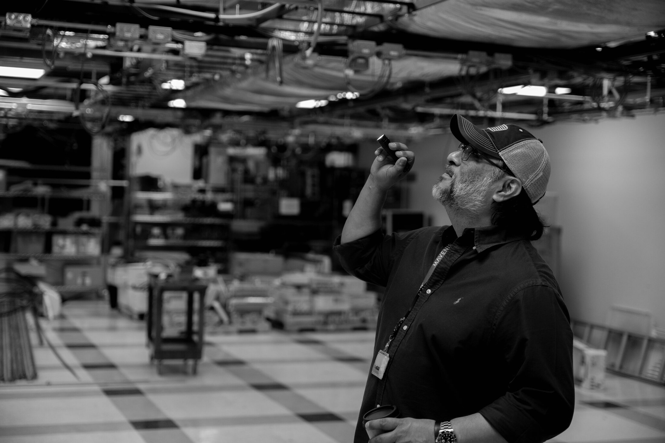 JD Torres, Founder, on site at a Mavenir facility